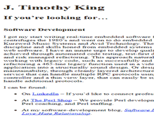 Tablet Screenshot of jtimothyking.com